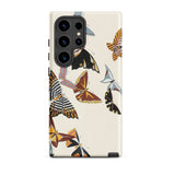 Japanese Butterflies - Kamisaka Sekka Kacho-e Samsung Case, Galaxy S24 Ultra / Matte, Smartphone Butterfly-patterned Case
