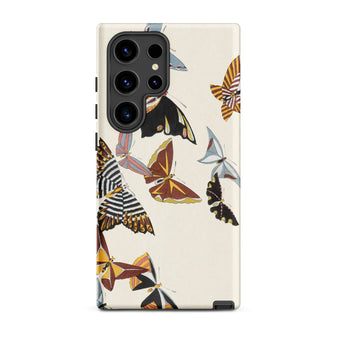 Japanese Butterflies - Kamisaka Sekka Kacho-e Samsung Case, Galaxy S24 Ultra / Matte, Smartphone Butterfly-patterned Case