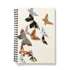 Japanese Butterflies - Kamisaka Sekka Notebook A5 / Graph Notebooks & Notepads