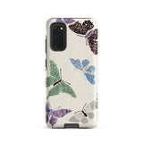 Japanese Butterflies - Kamisaka Sekka Samsung Case, Galaxy S20 / Matte, Cream-colored Phone Case Black Camera Module Pattern Purple
