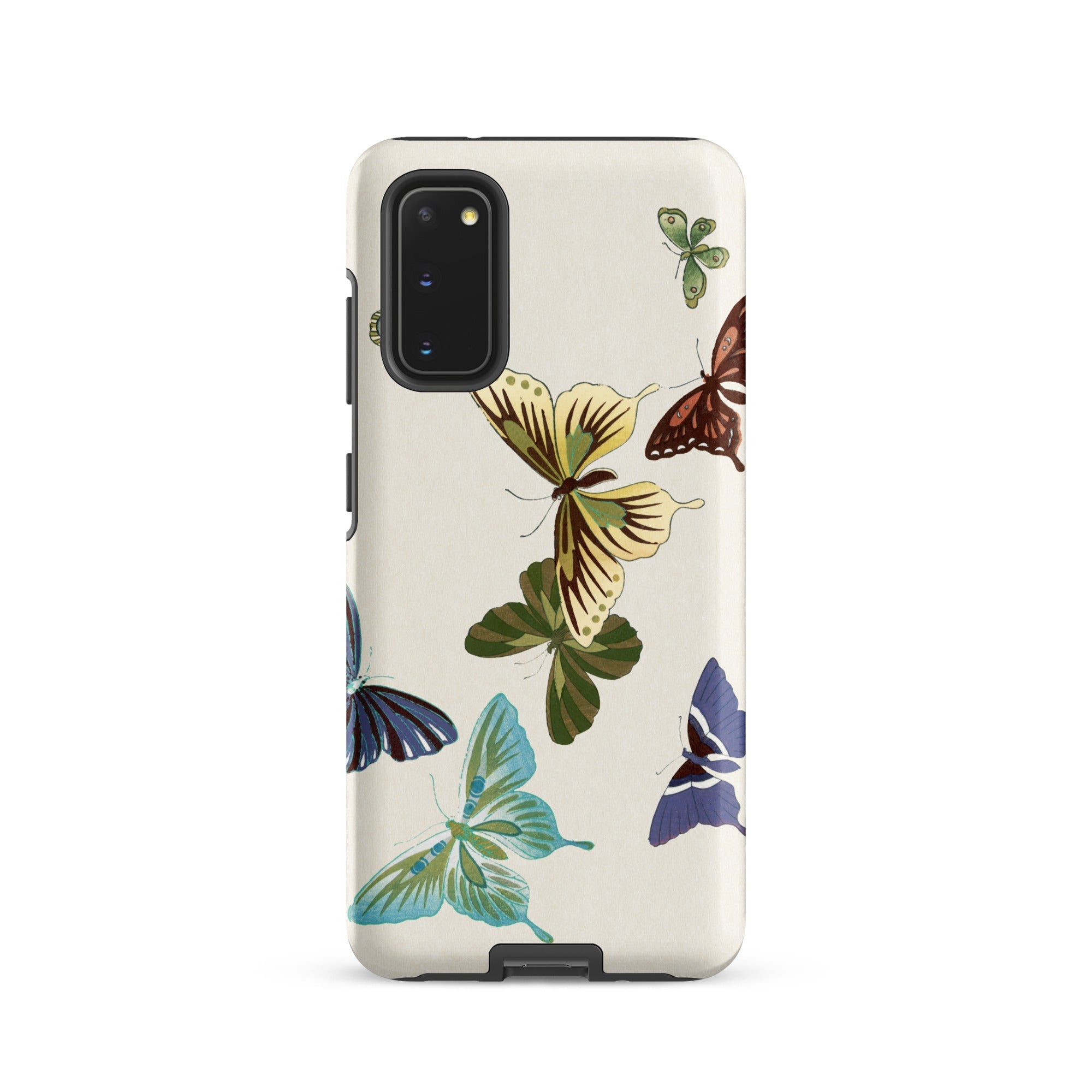 Japanese Butterflies Kamisaka Sekka Samsung Case, Galaxy S20 / Matte, Phone Case Butterfly Pattern