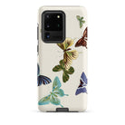 Japanese Butterflies Kamisaka Sekka Samsung Case, Galaxy S20 Ultra / Matte, Smartphone Case Butterfly Pattern