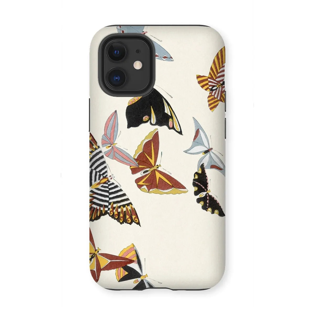 Japanese Butterfly Art Phone Case - Kamisaka Sekka - Iphone 12 Mini / Matte - Mobile Phone Cases - Aesthetic Art