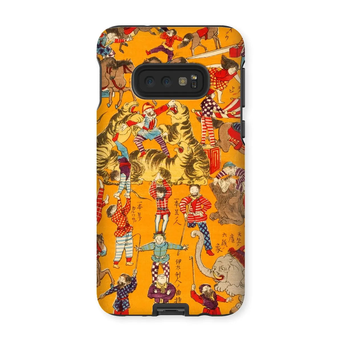 Japanese Circus Aesthetic Art Phone Case - Samsung Galaxy S10e / Matte - Mobile Phone Cases - Aesthetic Art