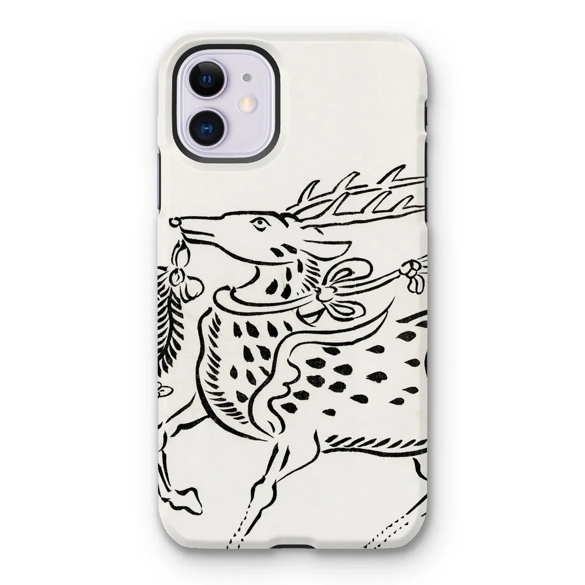 Japanese Deer Aesthetic Art Phone Case - Taguchi Tomoki - Iphone 11 / Matte - Mobile Phone Cases - Aesthetic Art