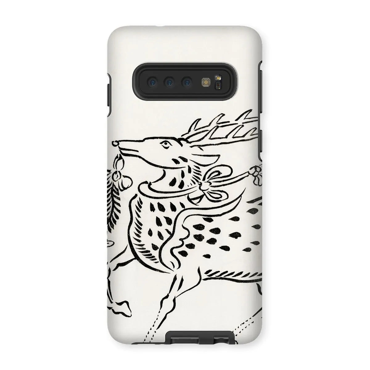 Japanese Deer Aesthetic Art Phone Case - Taguchi Tomoki - Samsung Galaxy S10 / Matte - Mobile Phone Cases - Aesthetic