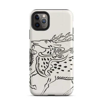 Japanese Deer - Taguchi Tomoki Edo Art Iphone Case, 11 Pro Max / Matte, Deer-themed Iphone Case