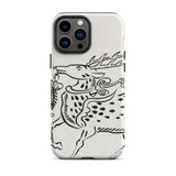 Japanese Deer - Taguchi Tomoki Edo Art Iphone Case, 13 Pro Max / Matte, Phone Case Deer Design
