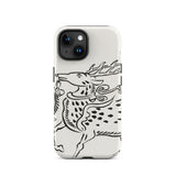 Japanese Deer - Taguchi Tomoki Edo Art Iphone Case, 15 / Matte, White Phone Case Deer Design