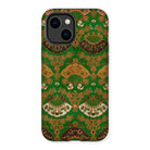 Japanese Fan Pattern - G.a. Audsley Iphone Case 14 Plus / Matte Mobile Phone Cases