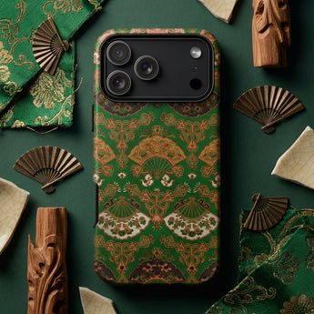 Japanese Fan Pattern - G.a. Audsley Iphone Case, Mobile Phone Cases, Toby Leon