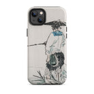 Japanese Fisherman Kōno Bairei Iphone Case, 14 Plus / Matte, Phone Case Asian Art