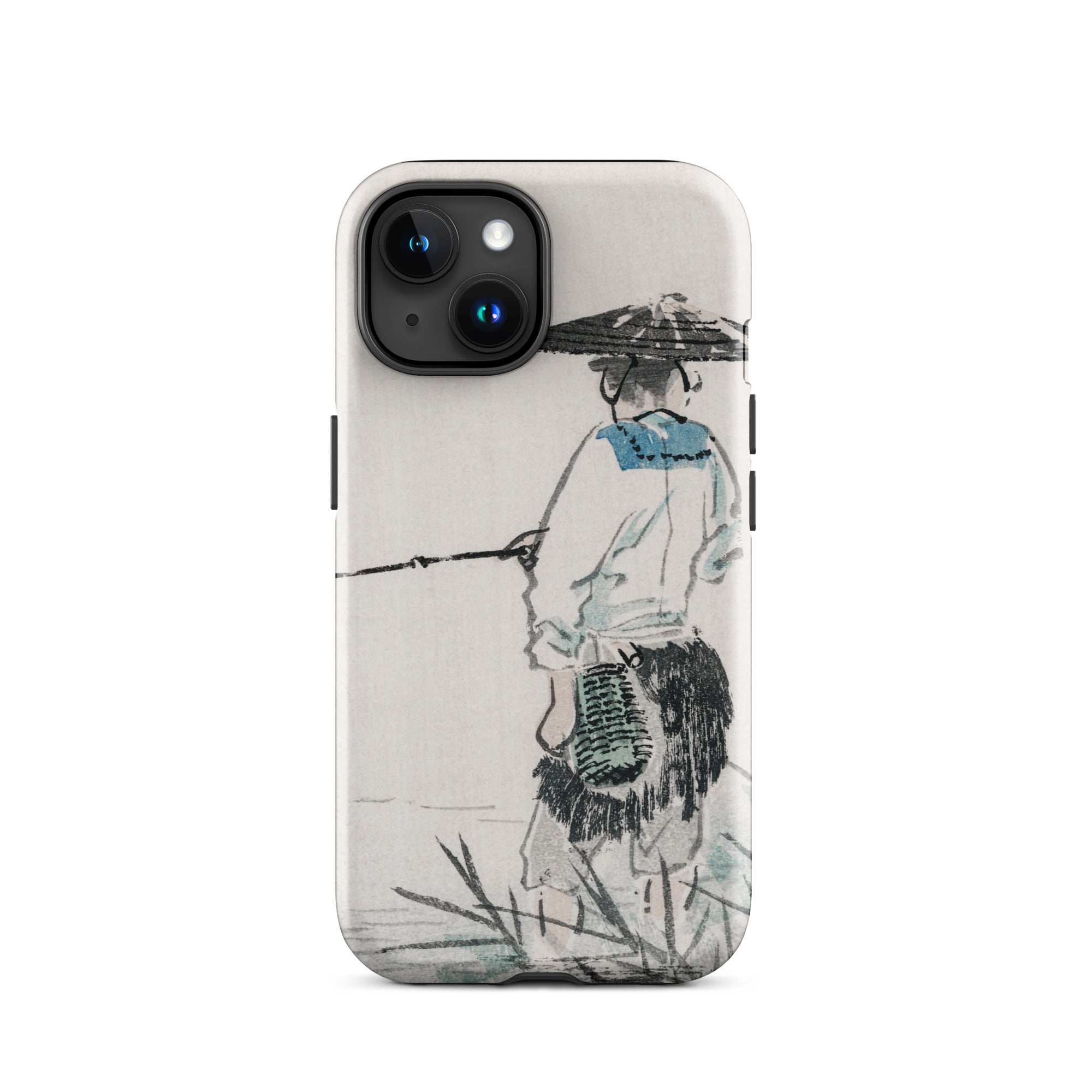 Japanese Fisherman Kōno Bairei Iphone Case, 15 / Matte, Iphone Case Asian Art