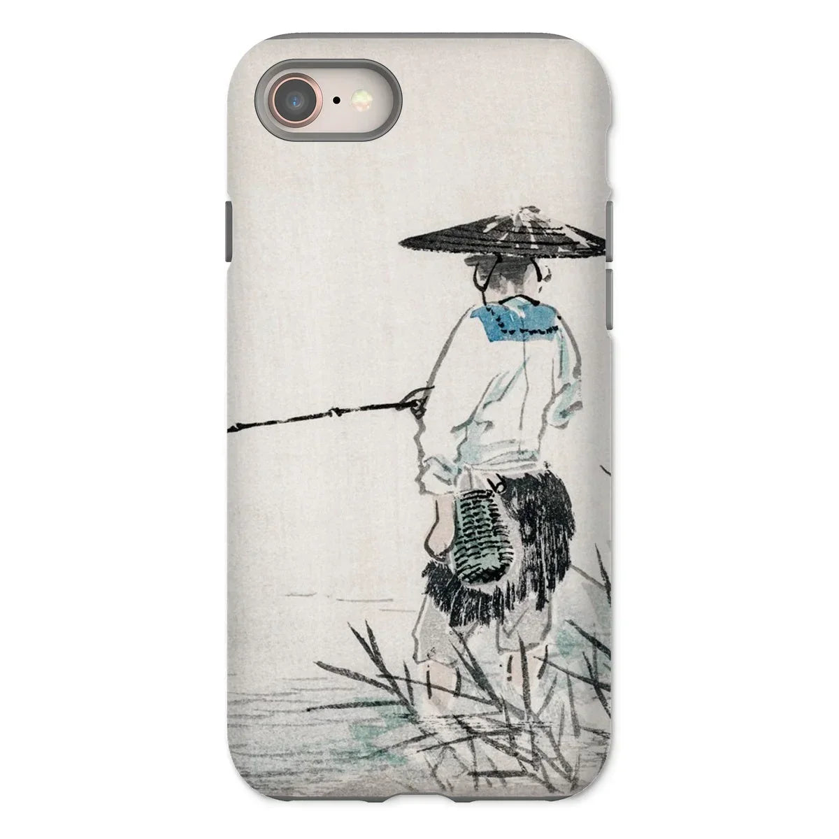 Japanese Fisherman - Kōno Bairei Iphone Case - 8 / Matte