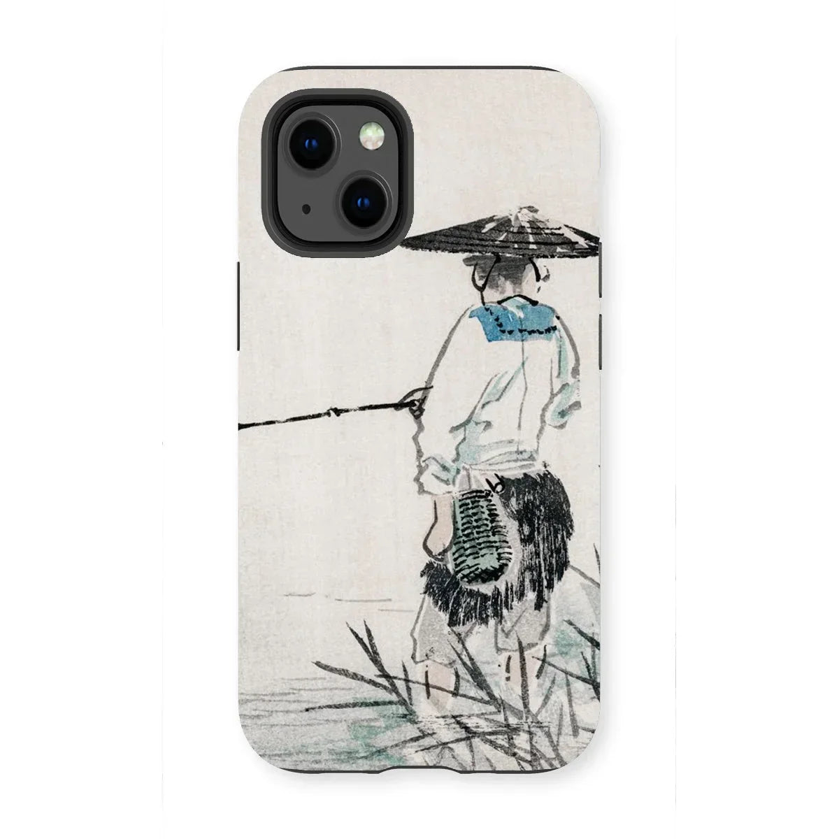 Japanese Fisherman - Kōno Bairei Iphone Case - 13 Mini / Matte