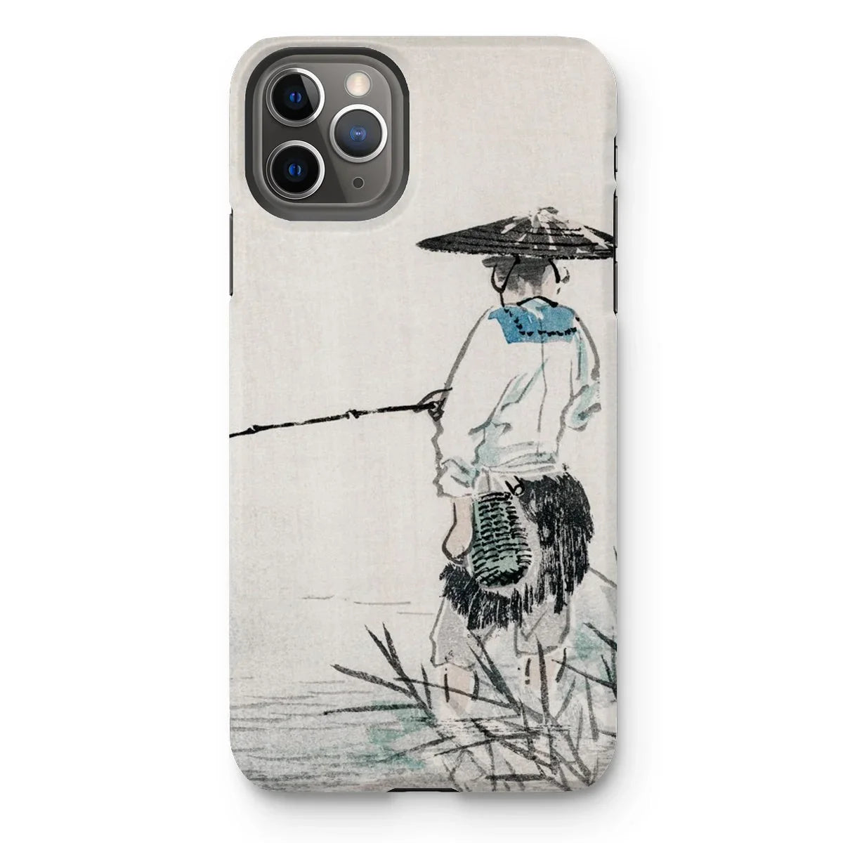 Japanese Fisherman - Kōno Bairei Iphone Case 11 Pro Max / Matte Mobile Phone Cases