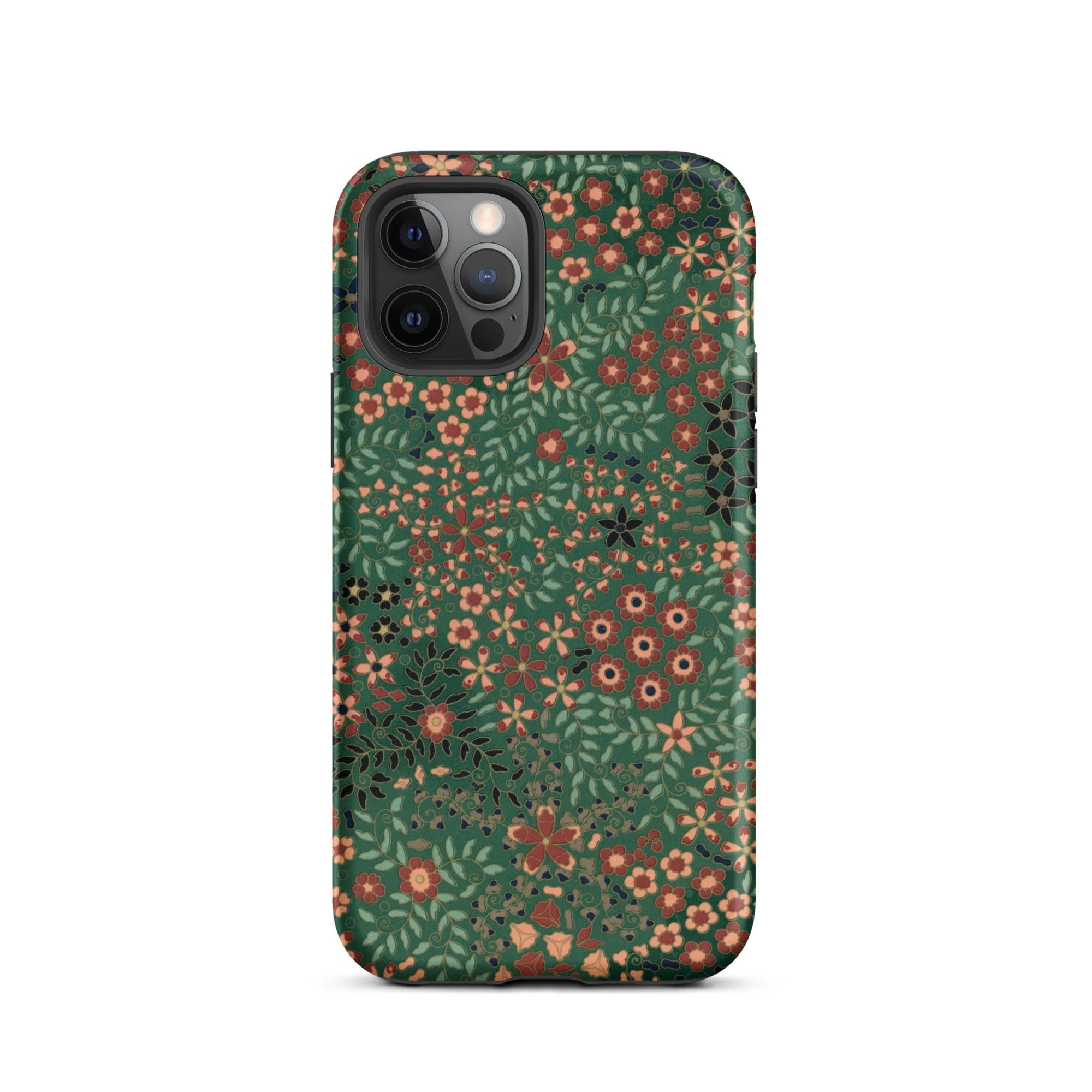 Japanese Floral Pattern - G.a. Audsley Iphone Case, 12 Pro / Matte, Floral Patterned Phone Case