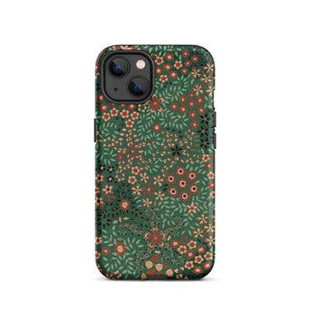 Japanese Floral Pattern - G.a. Audsley Iphone Case, 13 / Matte, Floral Patterned Iphone Case