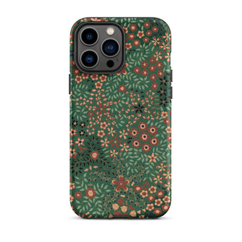 Japanese Floral Pattern - G.a. Audsley Iphone Case, 13 Pro Max / Matte, Floral Patterned Phone Case
