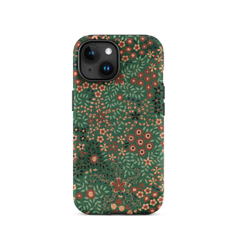 Japanese Floral Pattern - G.a. Audsley Iphone Case, 15 / Matte, Floral Patterned Phone Case