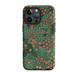 Japanese Floral Pattern - G.a. Audsley Iphone Case, 15 Pro Max / Matte, Floral Patterned Phone Case