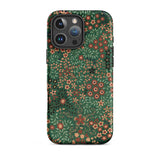 Japanese Floral Pattern - G.a. Audsley Iphone Case, 16 Pro Max / Matte, Floral Patterned Phone Case