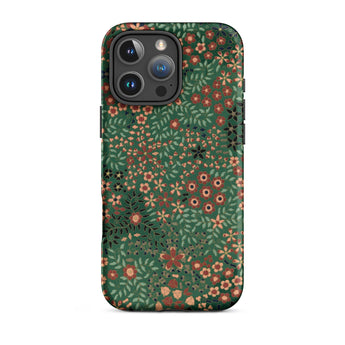 Japanese Floral Pattern - G.a. Audsley Iphone Case, 16 Pro Max / Matte, Floral Patterned Phone Case