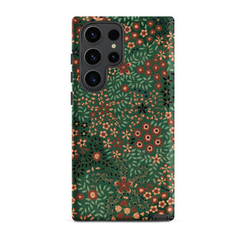 Japanese Floral Pattern - G.a. Audsley Phone Case, Samsung Galaxy S23 Ultra / Matte, Mobile Cases, Toby Leon
