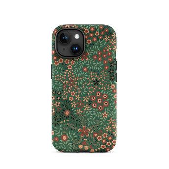 Japanese Floral Pattern - G.a. Audsley Phone Case Iphone 15 / Matte Floral Patterned Phone Case Audsley Iphone Case, Japanese Pattern,