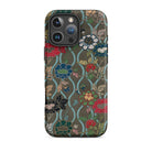 Japanese Flower Fan Pattern G.a. Audsley Iphone Case, 16 Pro Max / Matte, Floral Patterned Phone Case