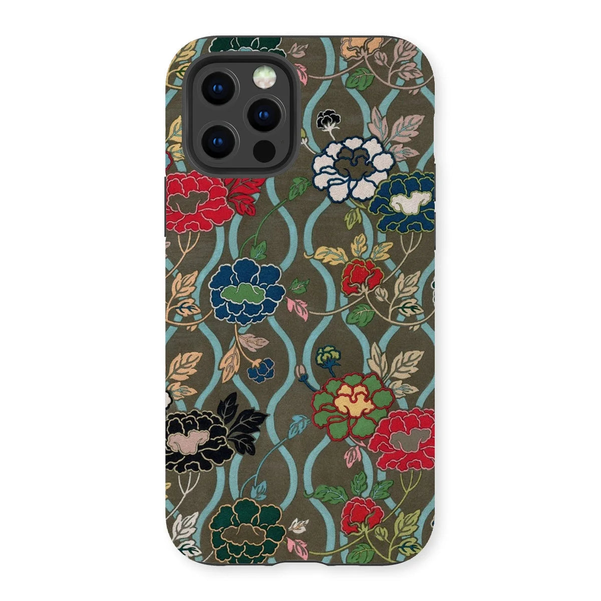 Japanese Flower Fan Pattern - G.a. Audsley Iphone Case 13 Pro / Matte Mobile Phone Cases