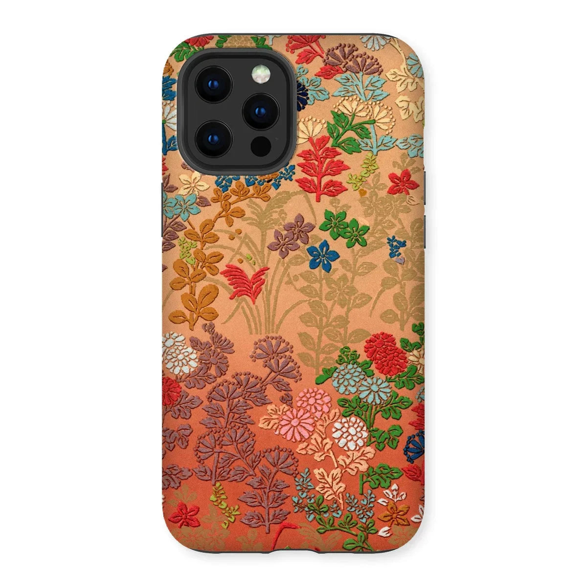 Japanese Flower Fan Pattern - G.a. Audsley Iphone Case - 13 Pro Max / Matte