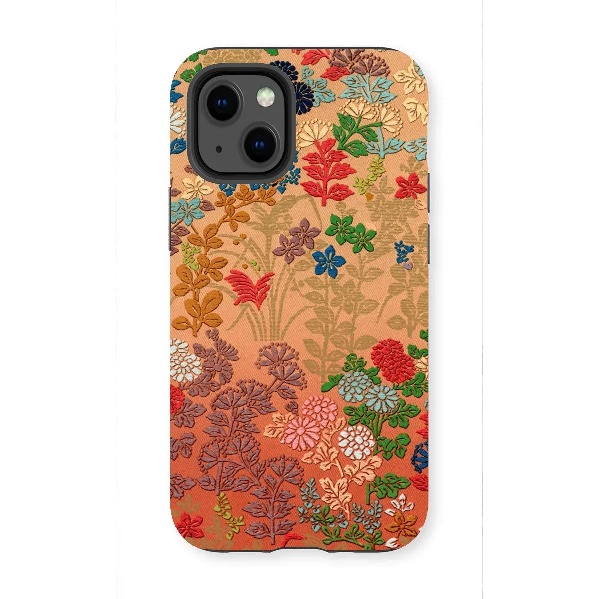 Japanese Flower Fan Pattern - G.a. Audsley Iphone Case - 13 Mini / Matte