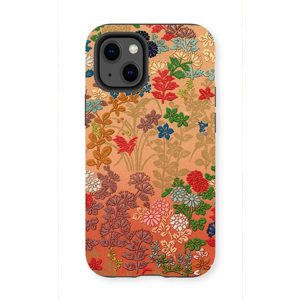 Japanese Flower Fan Pattern - G.a. Audsley Iphone Case 13 Mini / Matte Mobile Phone Cases