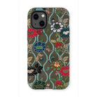 Japanese Flower Fan Pattern - G.a. Audsley Iphone Case 13 Mini / Matte Mobile Phone Cases