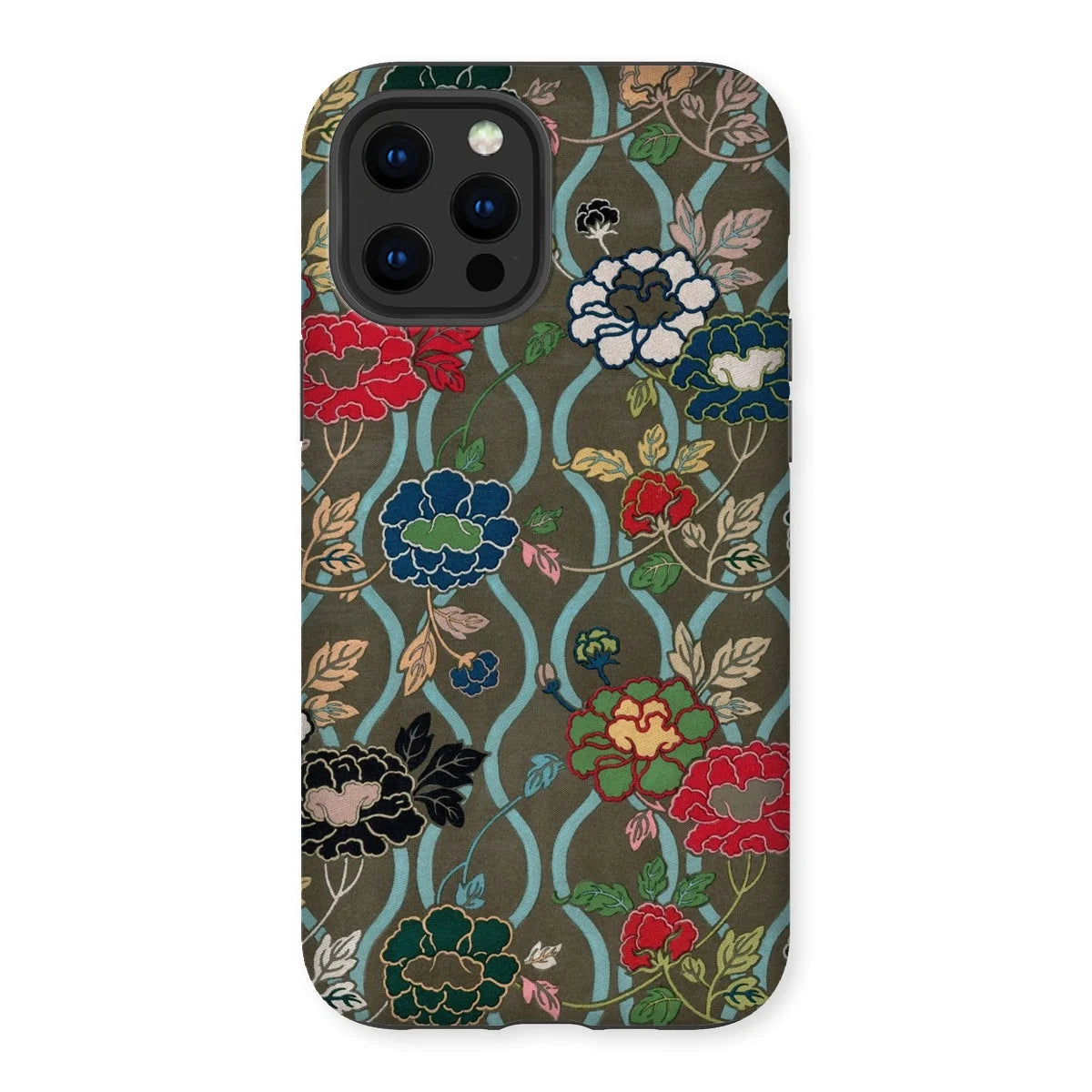 Japanese Flower Fan Pattern - G.a. Audsley Iphone Case 13 Pro Max / Matte Mobile Phone Cases