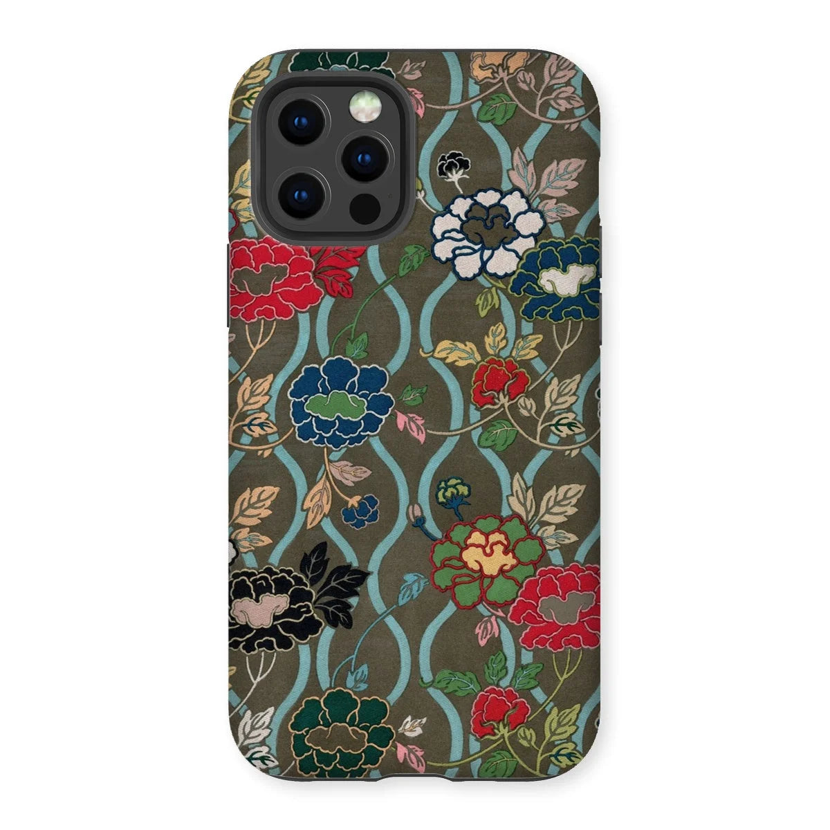 Japanese Flower Fan Pattern - G.a. Audsley Iphone Case 12 Pro / Matte Mobile Phone Cases