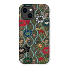 Japanese Flower Fan Pattern - G.a. Audsley Iphone Case 14 / Matte Mobile Phone Cases