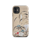 Japanese Flowers - Tawaraya Sōsetsu Iphone Case, 11 / Matte, Floral-patterned Phone Case