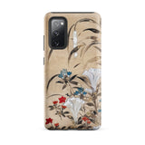 Japanese Flowers - Tawaraya Sosetsu Samsung Case, Galaxy S20 Fe / Matte, Smartphone Floral-patterned Case
