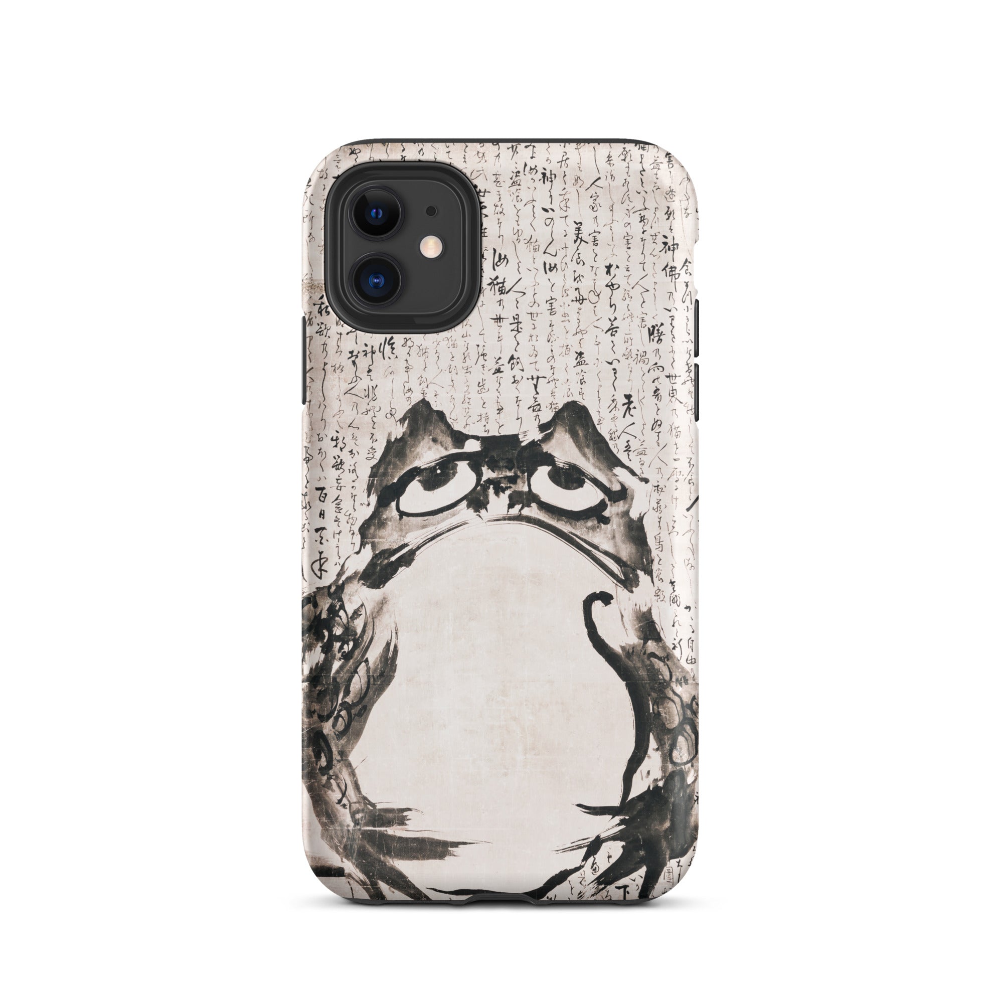 Japanese Frog Getsuju Iphone Case, 11 / Matte, Frog Themed Phone Case