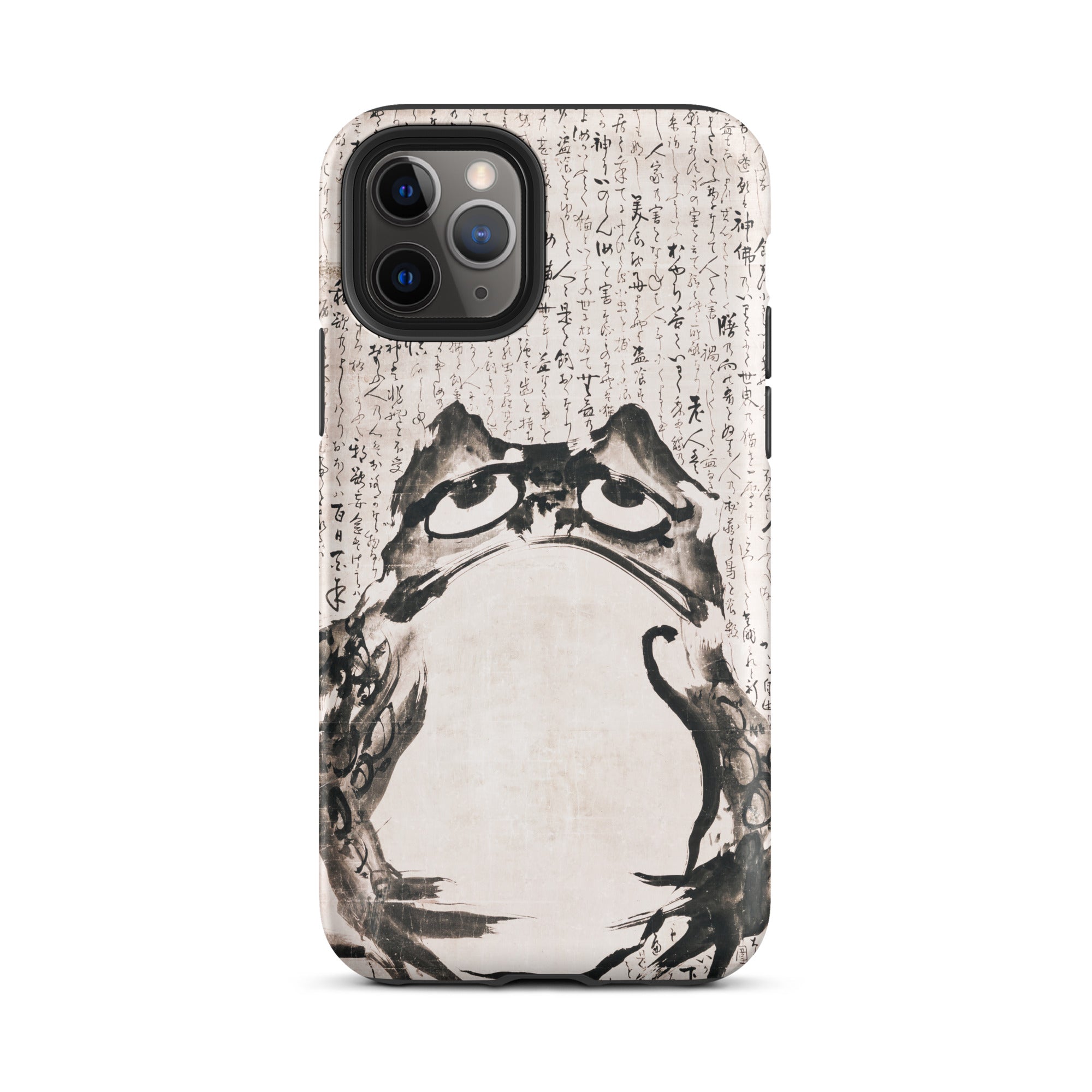 Japanese Frog Getsuju Iphone Case, 11 Pro / Matte, Frog Themed Phone Case
