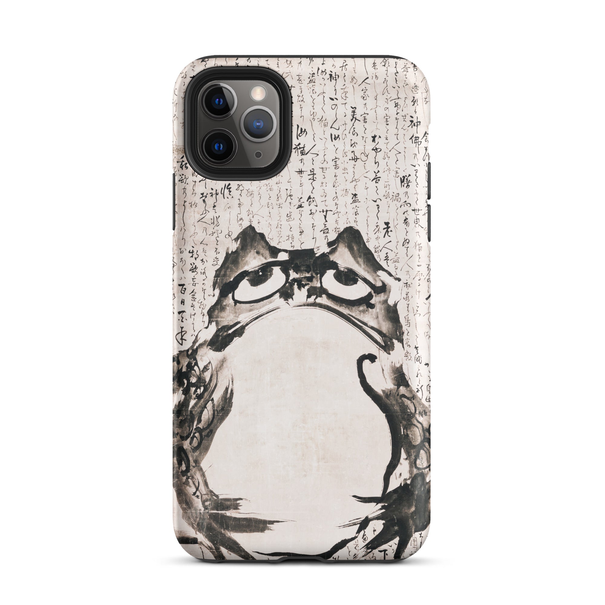 Japanese Frog Getsuju Iphone Case, 11 Pro Max / Matte, Frog Themed Phone Case