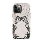 Japanese Frog Getsuju Iphone Case, 12 Pro Max / Matte, Frog Themed Phone Case