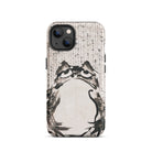Japanese Frog Getsuju Iphone Case, 13 / Matte, Frog Themed Phone Case
