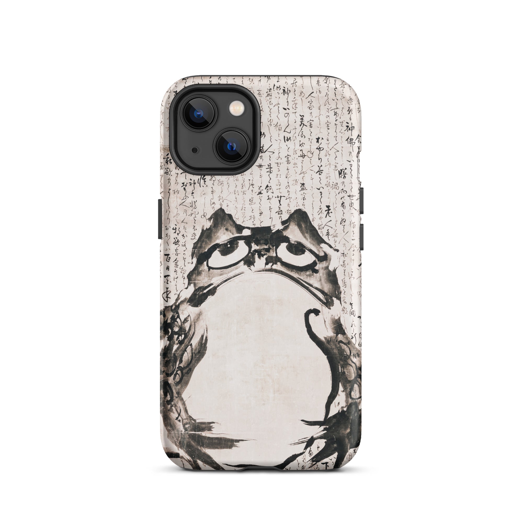 Japanese Frog Getsuju Iphone Case, 13 / Matte, Frog Themed Phone Case