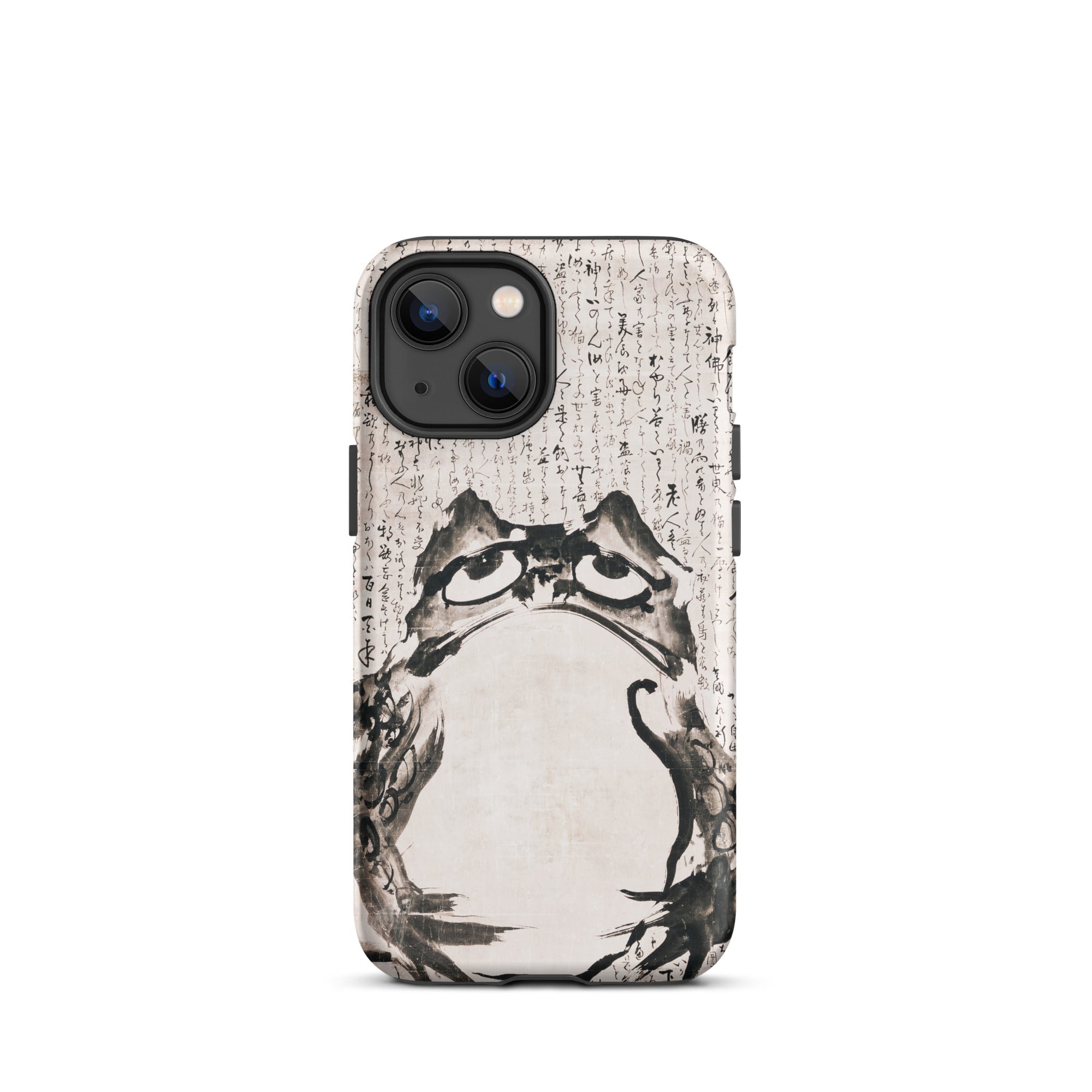 Japanese Frog Getsuju Iphone Case, 13 Mini / Matte, Frog Art Phone Case