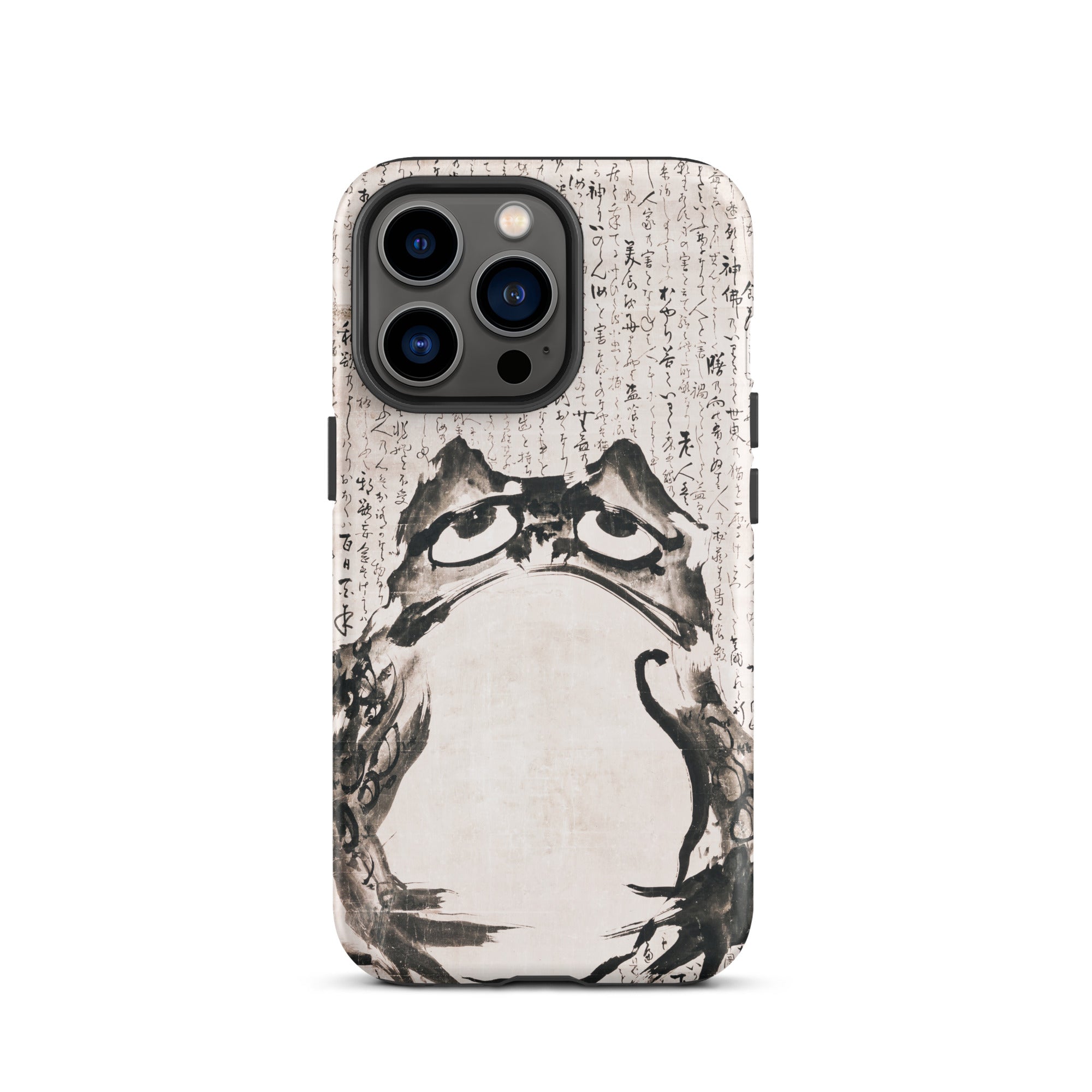 Japanese Frog Getsuju Iphone Case, 13 Pro / Matte, Frog Themed Phone Case