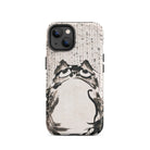 Japanese Frog Getsuju Iphone Case, 14 / Matte, Frog Themed Phone Case