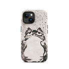 Japanese Frog Getsuju Iphone Case, 15 / Matte, Frog Themed Phone Case